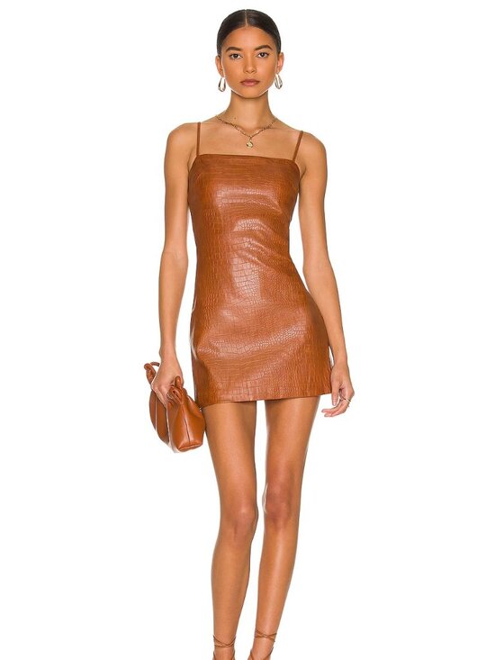 Bardot Dresses & Skirts - Bardot Croc Mini Dress - M